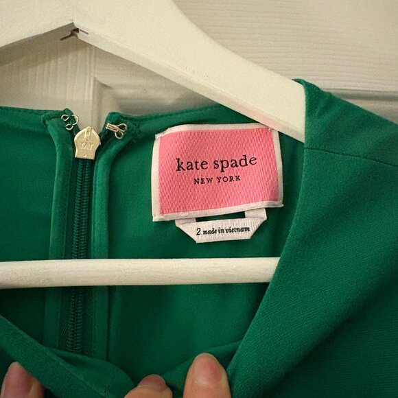 Kate Spade Ponte Flutter Sleeve Dress Size Small - Picture 3 of 3